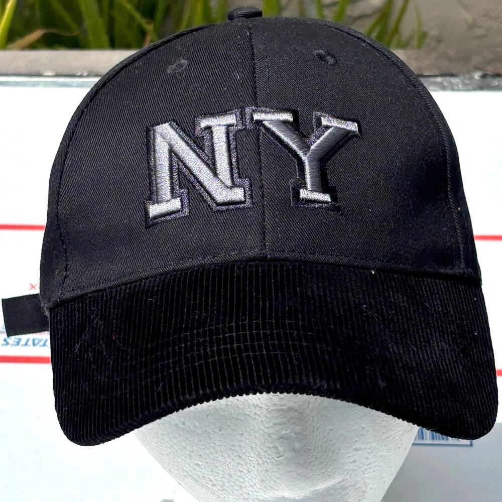 Black New York Men's Hat